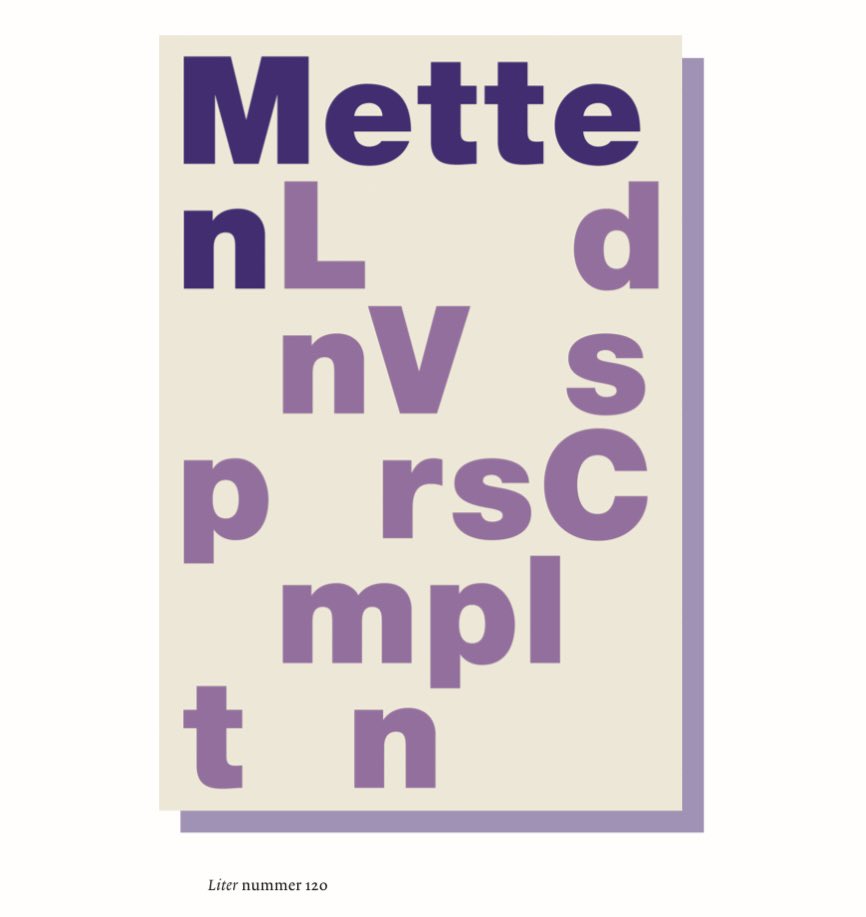 Literair tijdschrift Liter tweet media