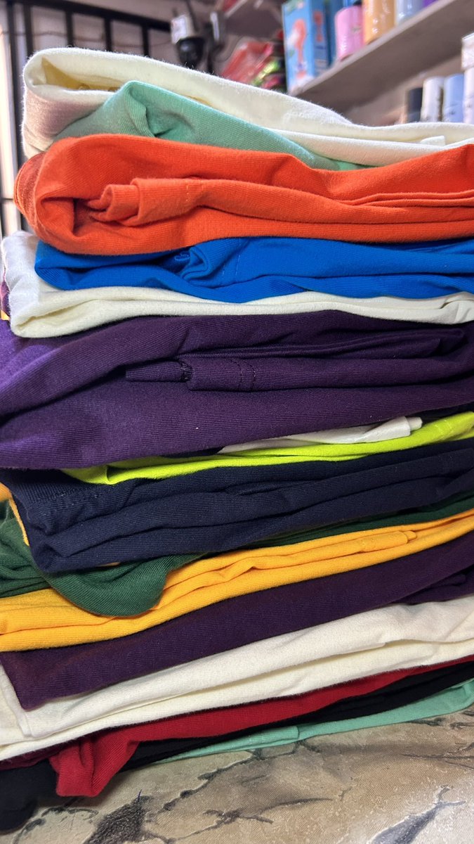 PLAIN TEES 

🏷️ : N4,999

📍: AGBOWO UI IBADAN
📍: UNILAG YABA LAGOS

🔗 : wa.me/message/XXOZ27…

Thank you for your patronage. ❤️
