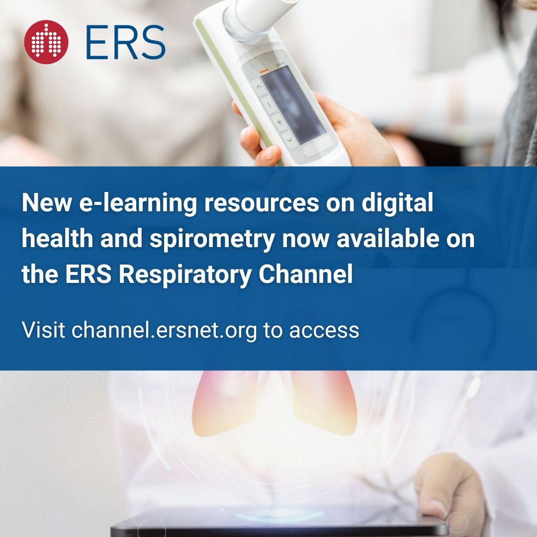 EuroRespSoc's tweet photo. 🫁 The Spirometry Resource Centre is now available on the ERS Respiratory Channel!

Access it for free to understand when, why and how to perform spirometry, and learn about crucial areas of this fundamental skill. Learn more: https://t.co/yj9d2RpwJc https://t.co/72GNmAayAM