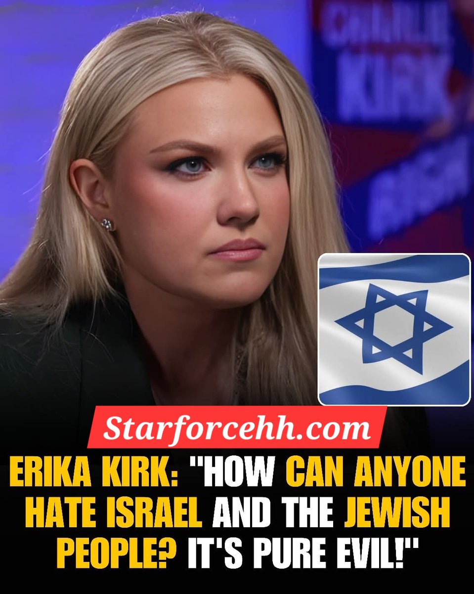 STARFORCEHH's tweet photo. It is terrible how conservatives attacked @MrsErikaKirk https://t.co/0PNKszJoOx