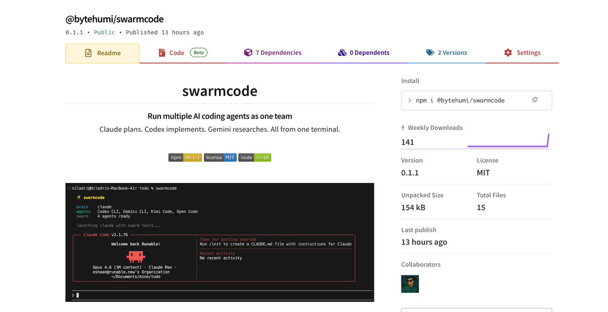 built a CLI that lets claude code thinks , codex codes, gemini ...