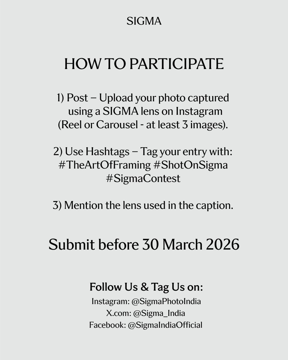 SIGMA India tweet media