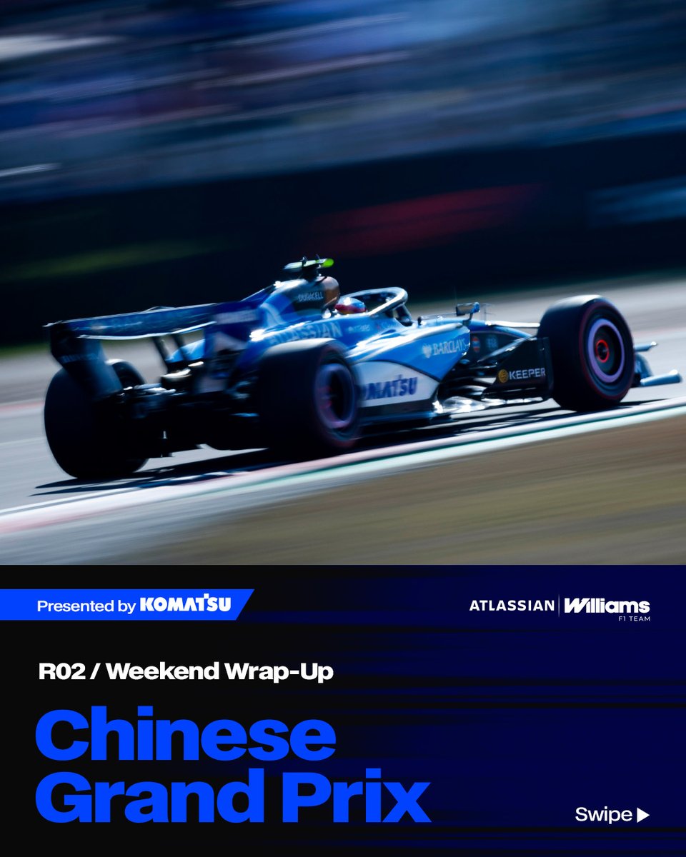 Atlassian Williams F1 Team tweet media