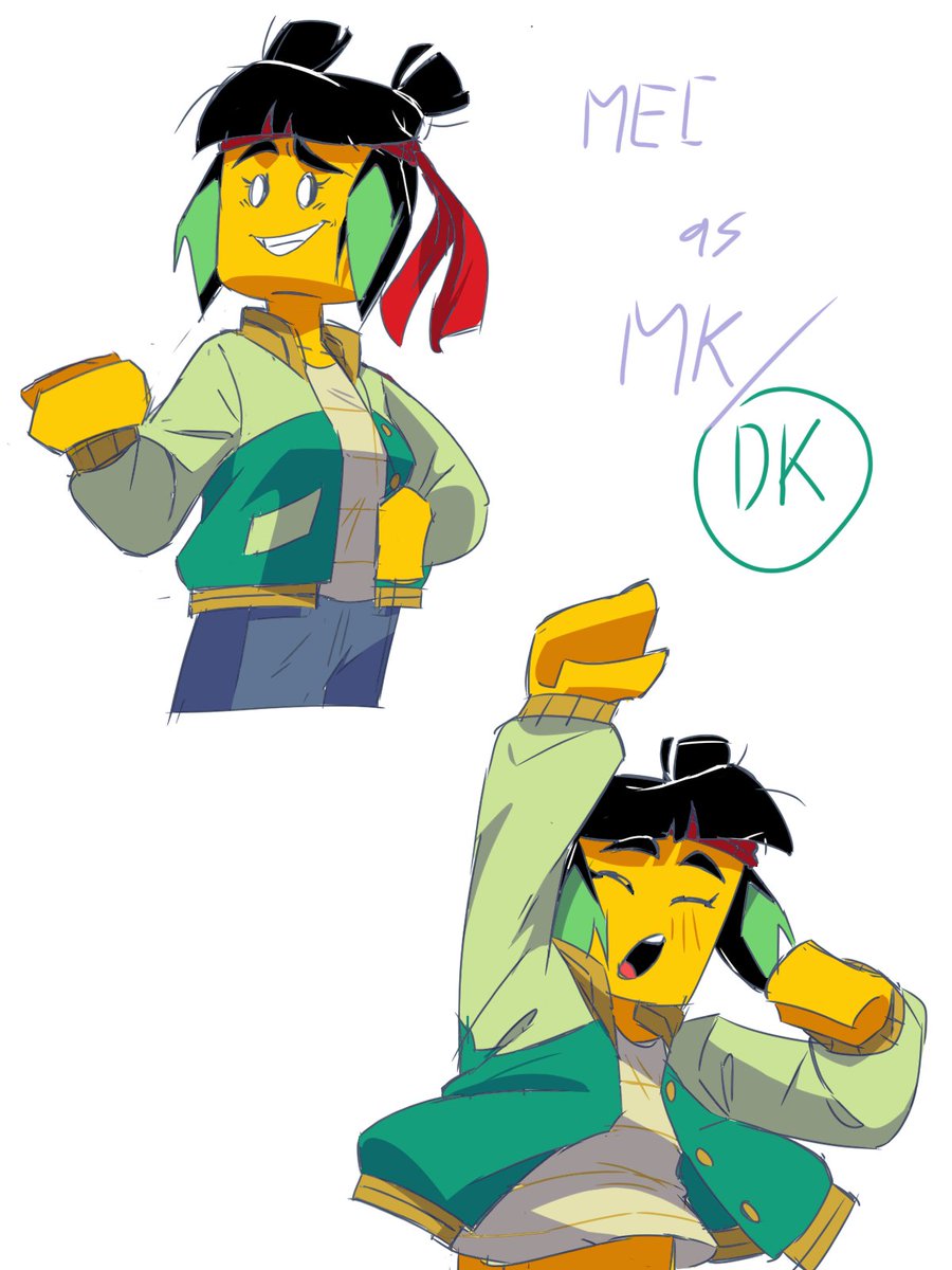 CY65848's tweet photo. Fuh it's been awhile since I last posted art #meilmk #legomonkiekid https://t.co/TojRaYHdsC