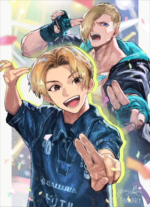 さはらさん優勝おめでとうございます🎉🎉🎉
エドと一緒に最強ポーズ🥊✌️
#G8SWIN #CAPCOMCUP12 