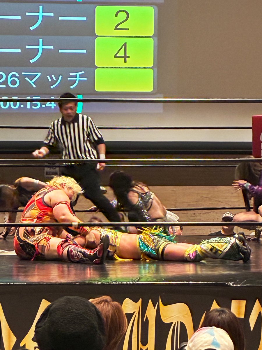 2026.3.15
ジャガー横田50周年への道in浜松
メインイベント

永島選手が切り返そうとしたら
前向きで落とされちゃった〜😭
これは痛い😩⚠️

#永島千佳世　選手
#倉垣翼　選手
#ジャガー横田50周年への道in浜松
#クリエート浜松