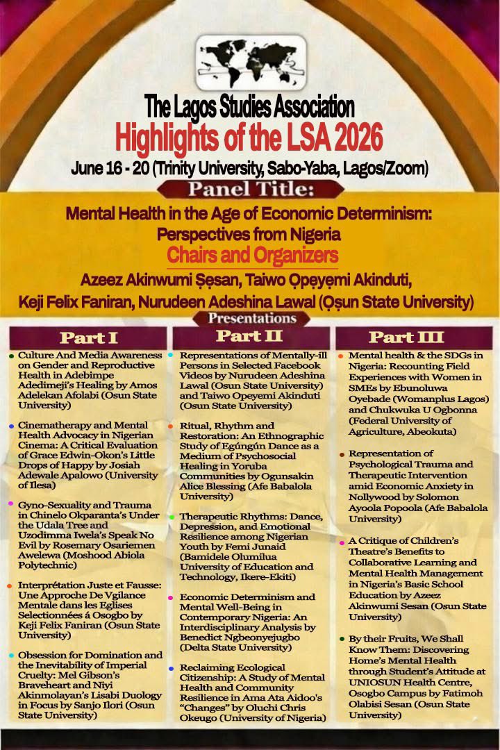 Lagos Studies Association tweet media