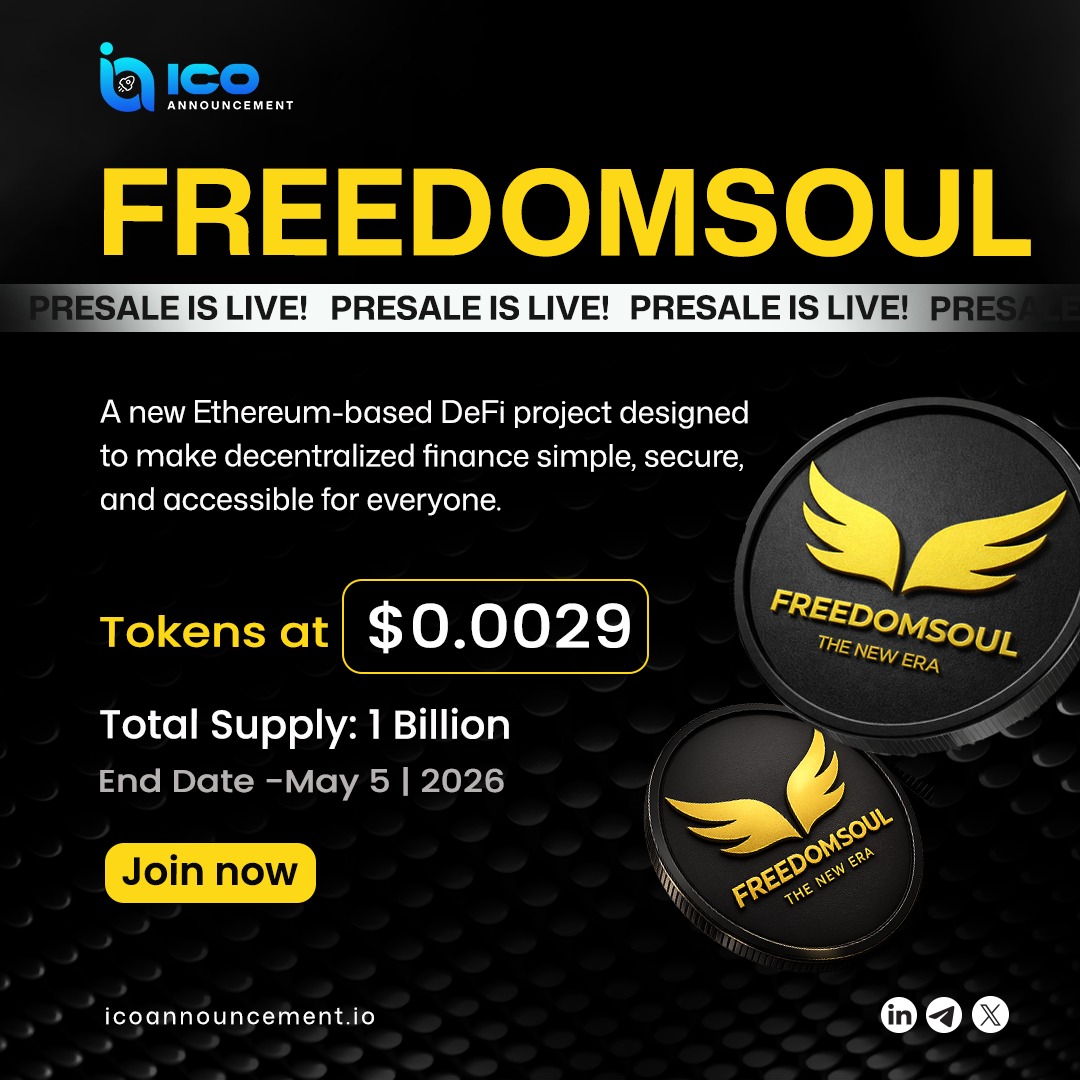 ICO Announcement tweet media