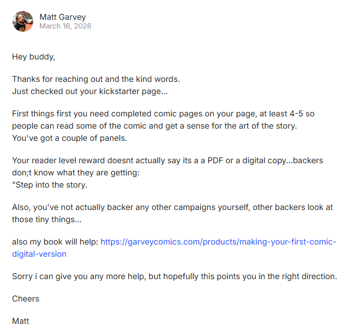 Matt Garvey! tweet media