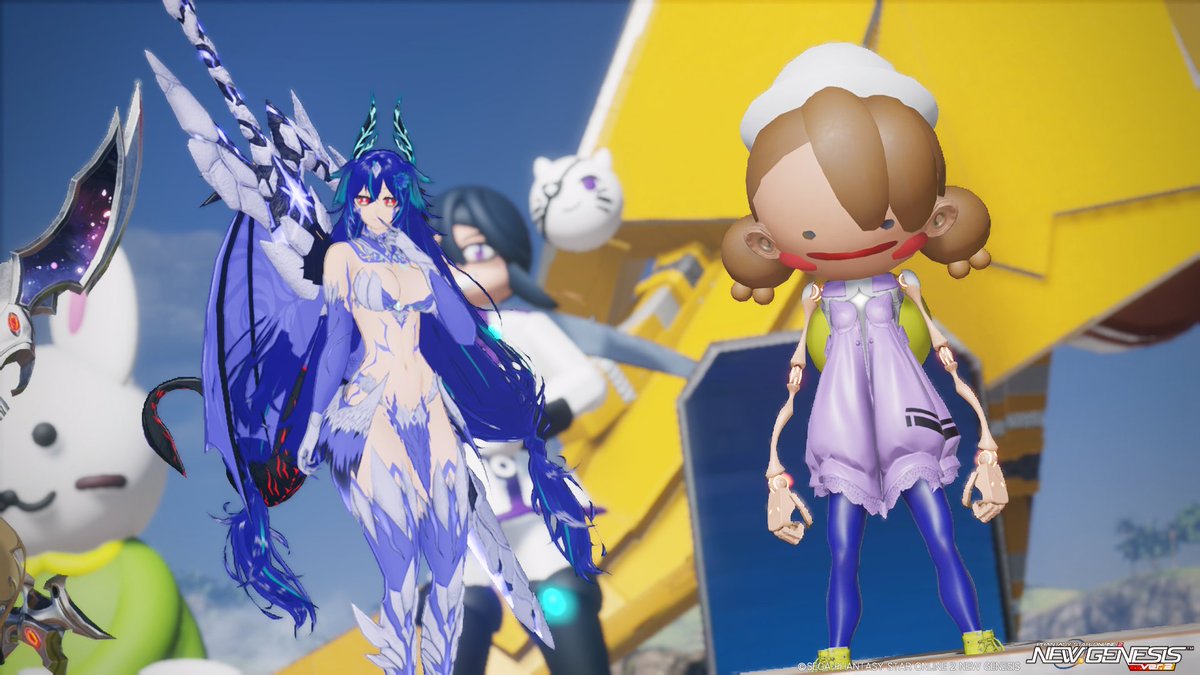 PSO2NGS　#ぷそブン
メタモンの再現っぽいのでお邪魔してきました～