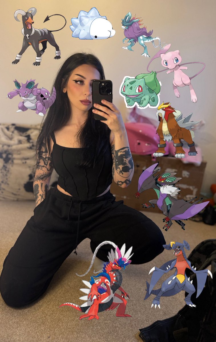 chiarascards's tweet photo. me and my 10 fav pokemon 🫶🏼 https://t.co/IWiQGz95py