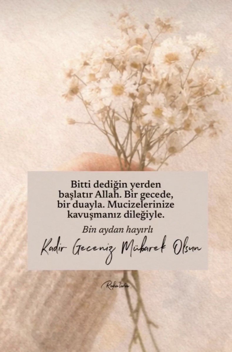 Allah tüm güzel ve hayırlı dualarımızı ve ibadetlerimizi kabul etsin inşallah, bizleri iyi ve hayırlı insanlarla karşılaştırsın, vatanımıza ve evlerimize milletimize refah huzur mutluluk bolluk bereket ve zenginlik versin 🙏🙏🙏🙏🙏🙏