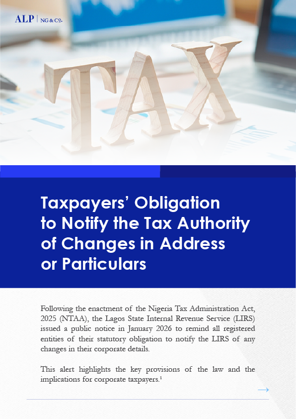 Africa Law Practice (ALP) NG & Company tweet media