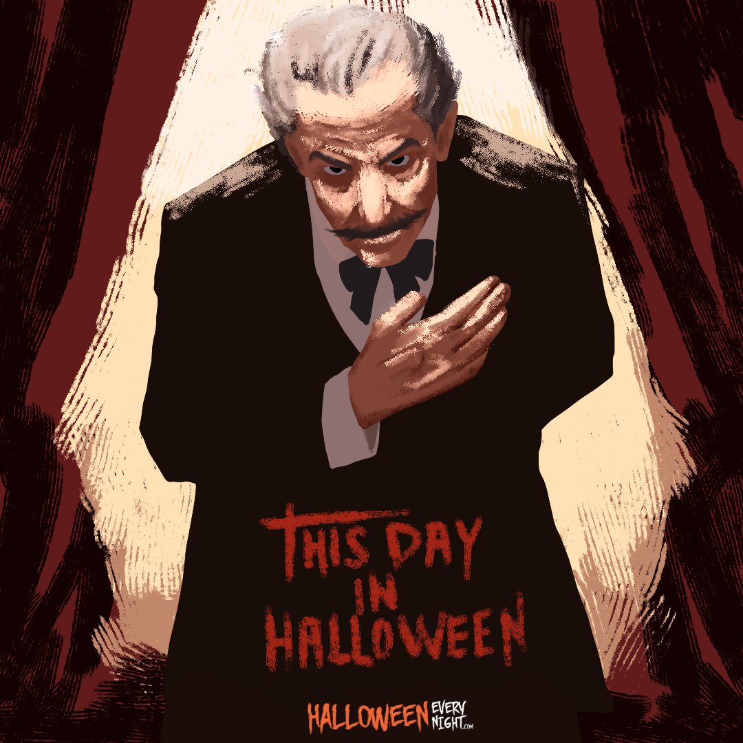 Theater of Blood premieres in Toronto, Canada in 1973. The horror film about an actor murdering his critics is said to be star Vincent Price’s favorite.
#halloweeneverynight #thisdayinhalloween #theaterofblood #vincentprince