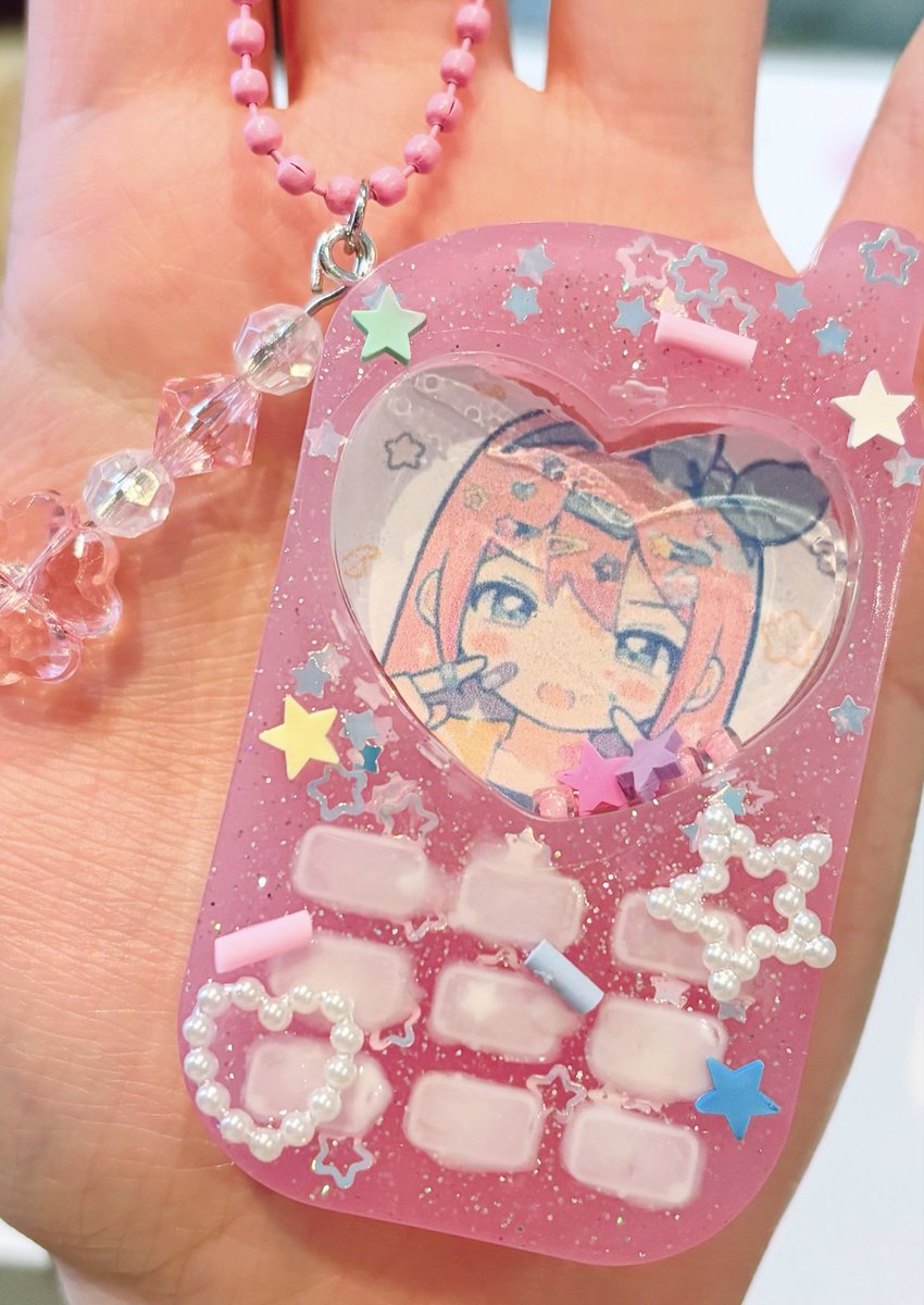 激萌えオーブリーキーホルダー作った❣️