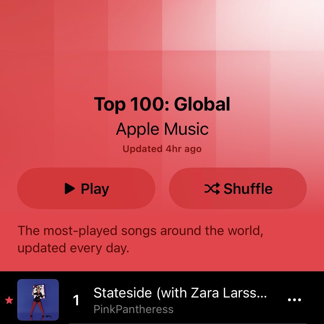 venusjmi's tweet photo. #1 on Apple Music AND Spotify… Stateside you are THEEEEE collab of all time https://t.co/T41nLKqVga