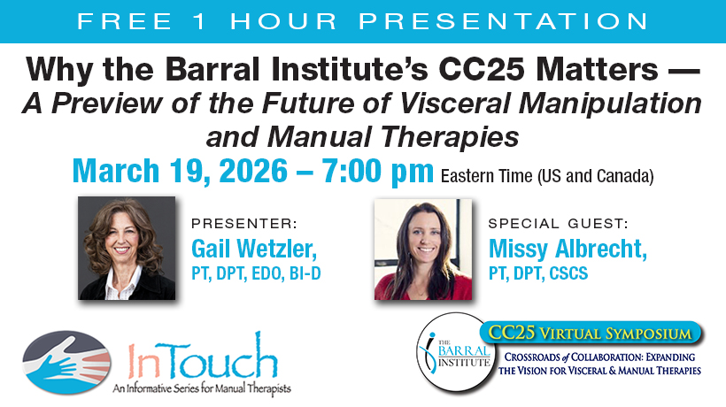 ⏰ Reminder: Join us for a FREE 1-Hour Presentation this week!

Discover the future of Visceral Manipulation and manual therapy.

👉 Register here: us06web.zoom.us/meeting/regist…

Can't attend live? No problem—register and receive the recording afterward.