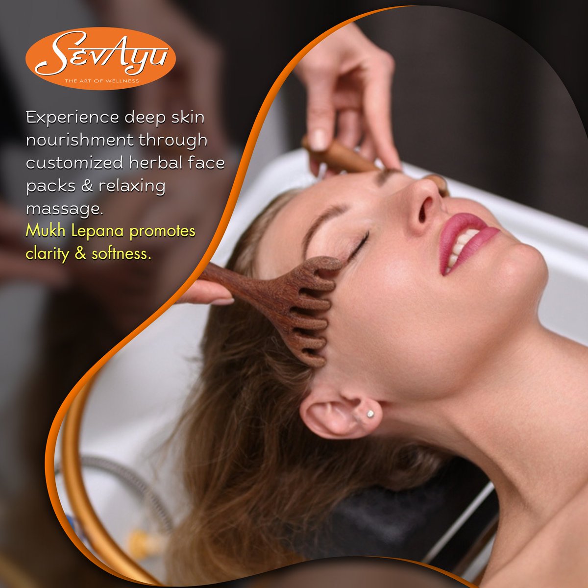 Sevayu1's tweet photo. Your skincare habit might be ignoring something ancient 🌿

Our Ayurvedic Facial (Mukh Lepana) uses herbal masks+gentle massage to help naturally radiant skin.

Curious how herbs work for your skin type? 
Tell us below.
#AyurvedicFacial #MukhLepana #NaturalSkincare #SkinWellness https://t.co/6ibvYr0QQI