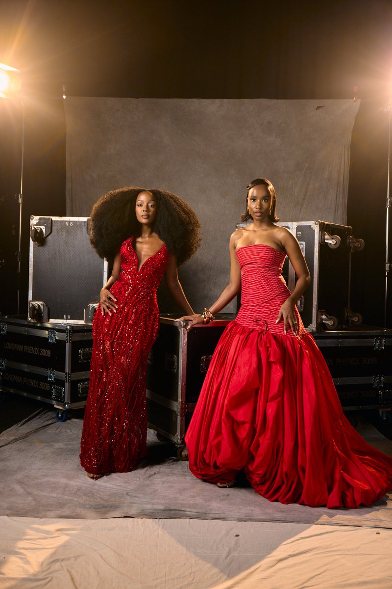 Jabu_Macdonald's tweet photo. Official photos of Thuso Mbedu and Zozibini Tunzi at the SAFTAs 19. https://t.co/TGhcoFXSvQ