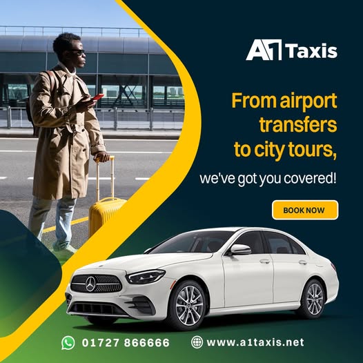 We provide dependable airport transfers with fixed prices and professional drivers, ensuring a smooth start and end to every journey.

#A1Taxis #AirportTaxi #HeathrowTransfers #LutonAirport #ReliableTravel