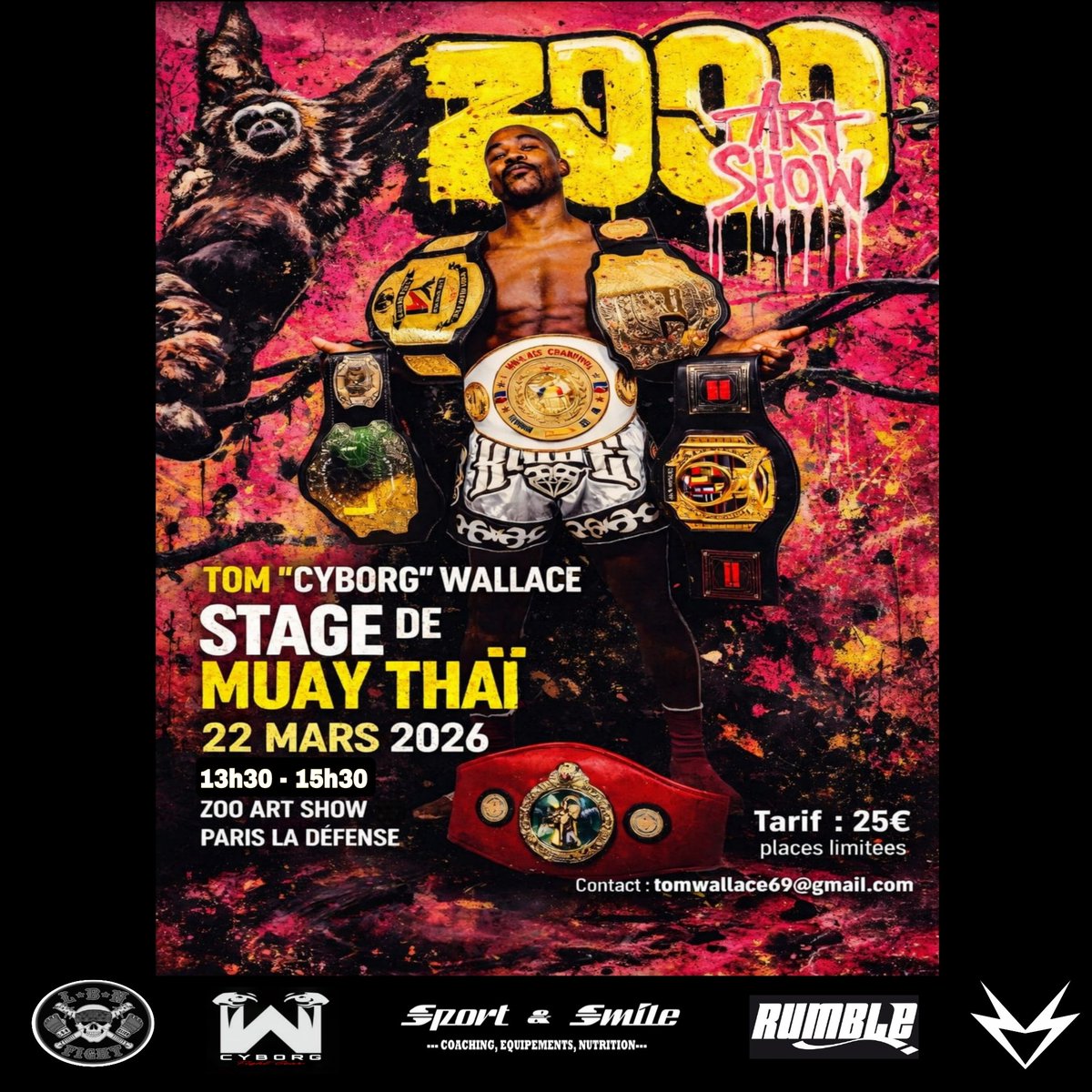 Derniers Jours pour vous Inscrire ! Grand Moment dans un Lieu Inédit ce DIMANCHE à PARIS inscription en MP 🥊 on va se régaler 🤤💜🤖