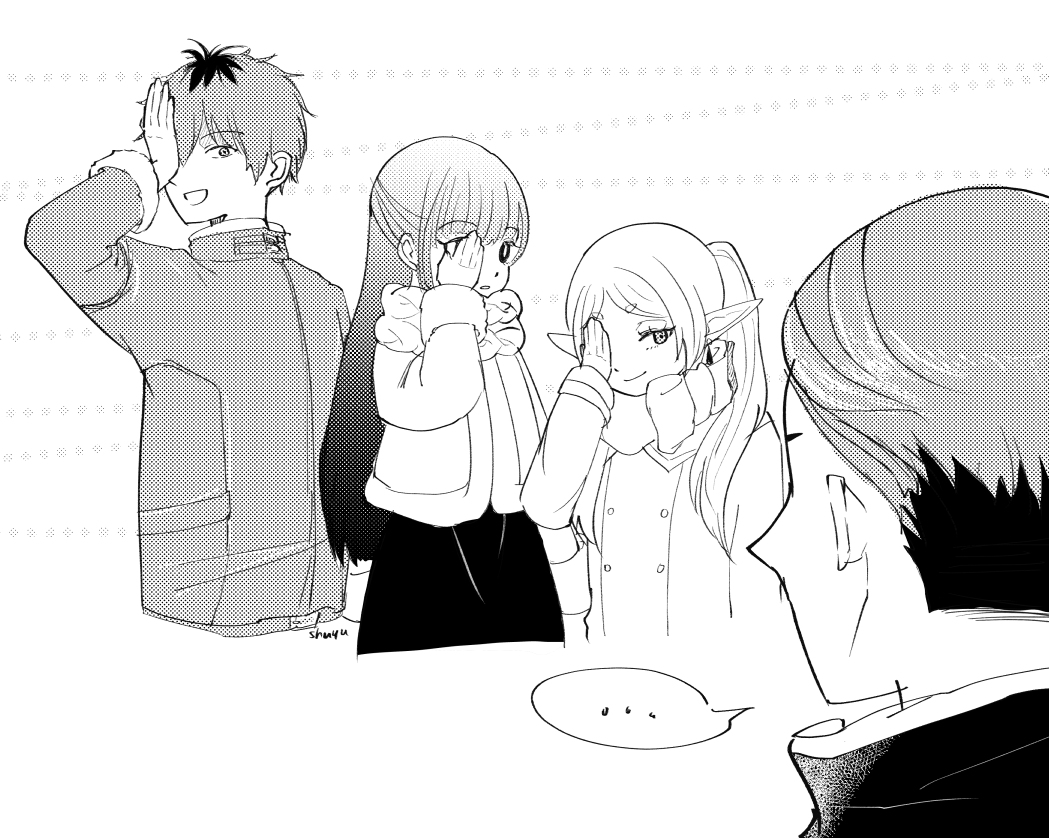 toshuyu's tweet photo. 黒金の翼を操る魔法　カッコいい
#フリーレンFA https://t.co/wiyZHW6MlF