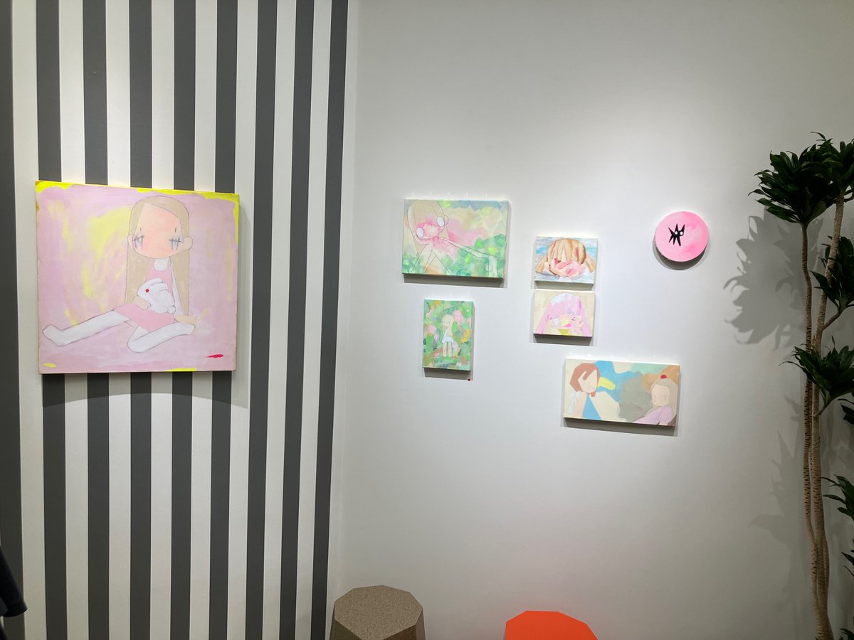 MASA ARTさん　<a href="/Masa_Art_/">MASA ART</a>　で開催中の河染波留可さん&amp;むくむくしたけものさん　<a href="/muqukemo/">むくむくしたけもの</a>　2人展。お二人の個性が際立ってかわいらしく楽しい展示です。写真はむくむくしたけものさんの展示風景。28日までなので皆様も是非。小伝馬町駅すぐです。