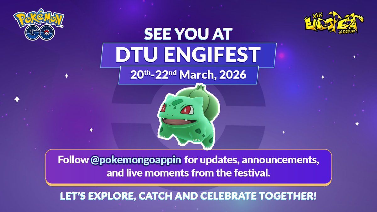 Pokémon GO India tweet media