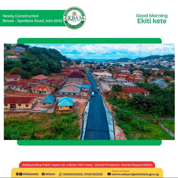 EkitiArshavin's tweet image. A new week, a fresh start! May this week bring peace, favour,and renewed commitment to care for what we share as a people, our public assets and our beautiful Ekiti. 

Happy New Week Ekiti Kete!

#EKBAM #AssetManagement #SharedResponsibility #KeepingEkitiWorking #SharedProsperity