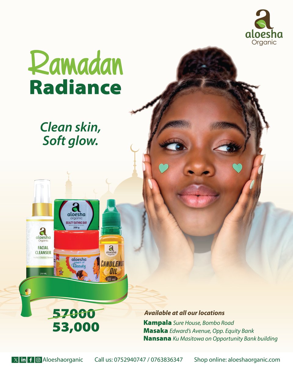 Aloesha Organic tweet media