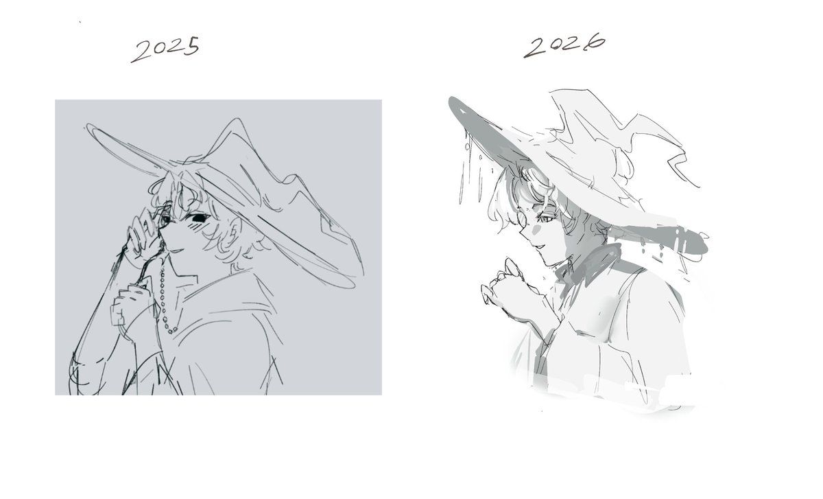 Its been half a year since i started drawing amon, thank you for the improvement Mr. Error 🙏💖