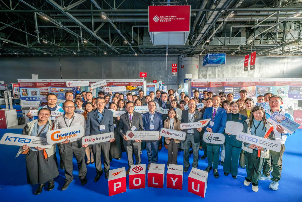 The Hong Kong Polytechnic University (PolyU) tweet media