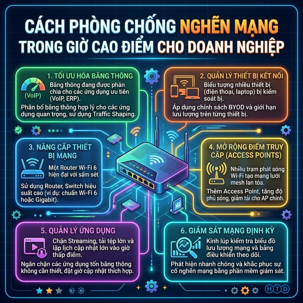 htddistribution's tweet image. 📶 3 cách giảm nghẽn mạng giờ cao điểm:
1️⃣ Dùng QoS ưu tiên ứng dụng
2️⃣ Switch Gigabit / 10G đủ băng thông
3️⃣ Phân bổ tải WiFi Access Point
→ Hệ thống mạng sẽ ổn định hơn khi nhiều người truy cập.
#NetworkOptimization #QoS #Networking #SMBNetwork #ThietBiMang