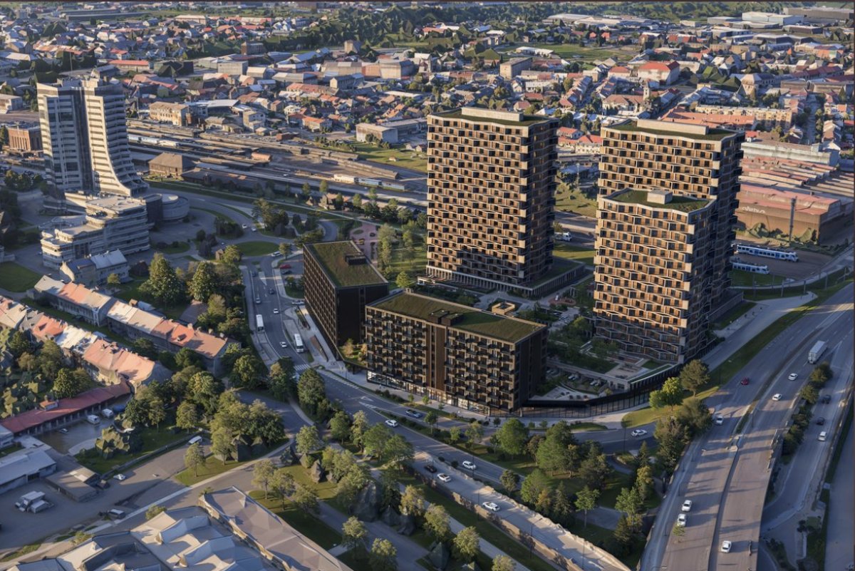 Proluku u hlavního nádraží v Olomouci zaplní velký bytový projekt Smetanka Park. Stavba začne ještě letos 
hanacka.drbna.cz/galerie/page/3…