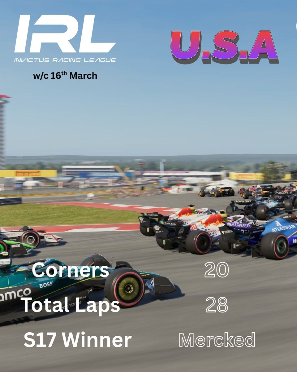 Invictus Racing League tweet media