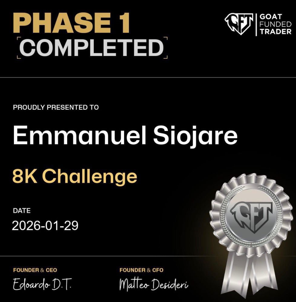 noblecrypt's tweet photo. Phase one completed LFg 🔥 @Goatfunded  @EdwardXLreal. https://t.co/KagXBiHwDd