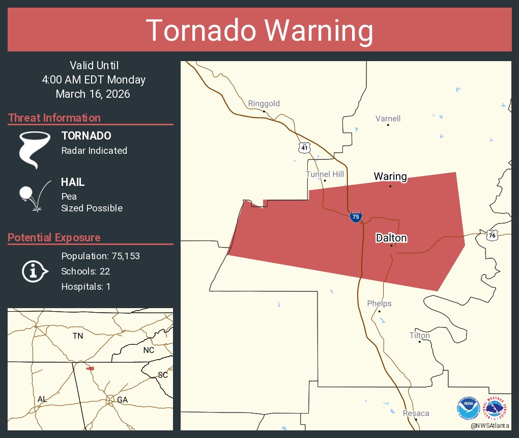 NWS Atlanta tweet media