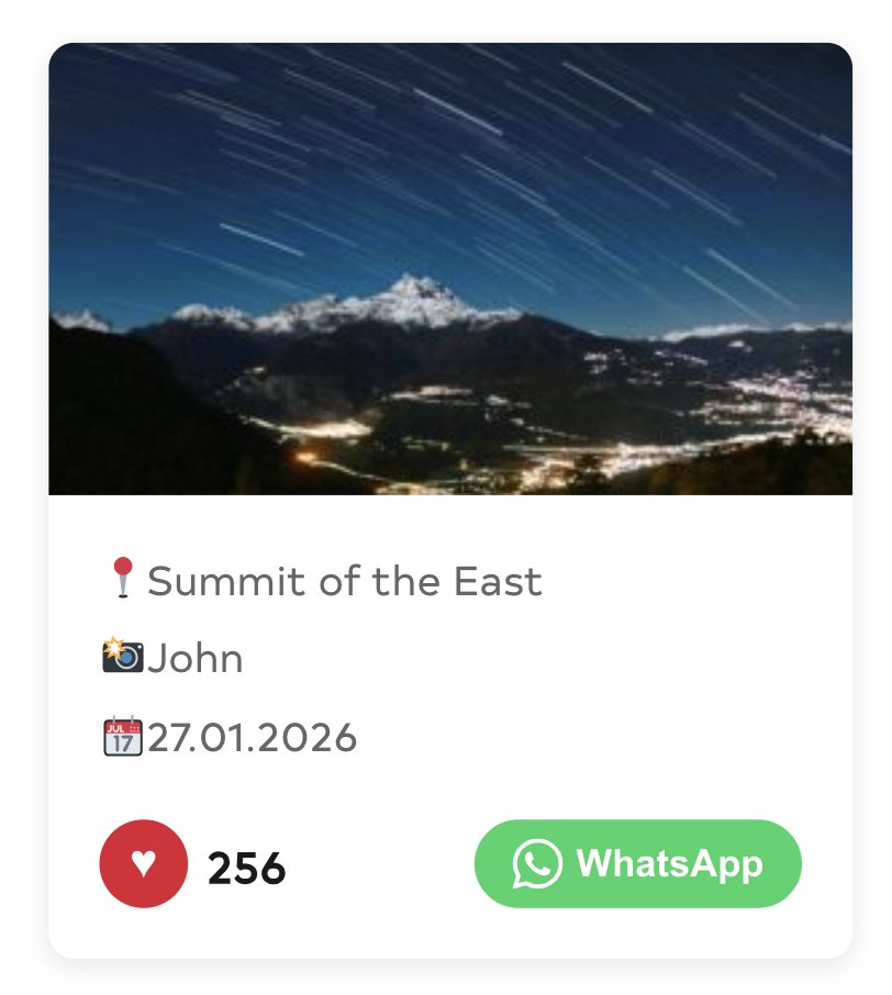 JohnnyBHudson's tweet photo. My star trails photo is in a Swiss competition. Could you pretty please click the link and then ❤️ to vote? https://t.co/F8NpXXh8ok https://t.co/dQzjAEfczR