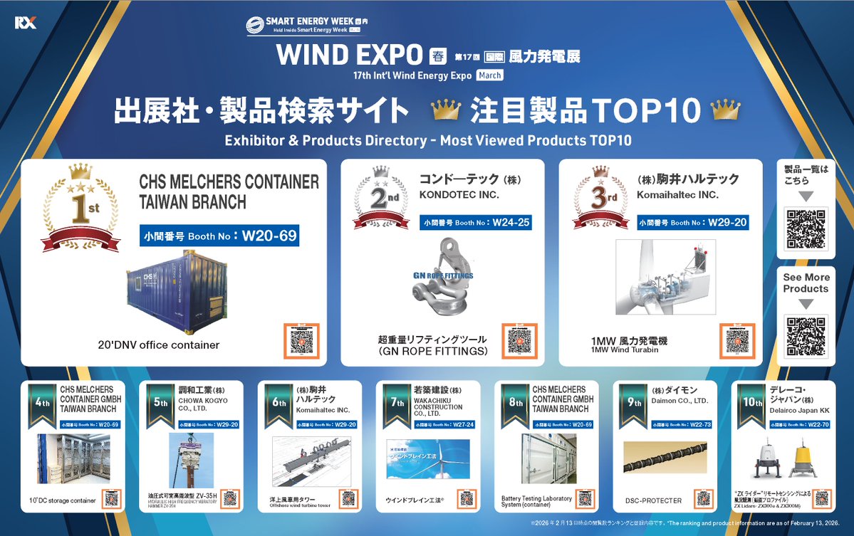 【公式】スマートエネルギーWEEK |SMART ENERGY WEEK事務局 tweet media