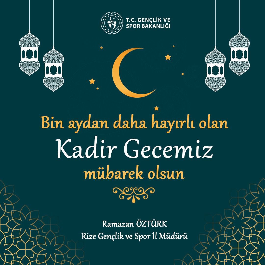 Rize Gençlik ve Spor İl Müdürlüğü tweet media