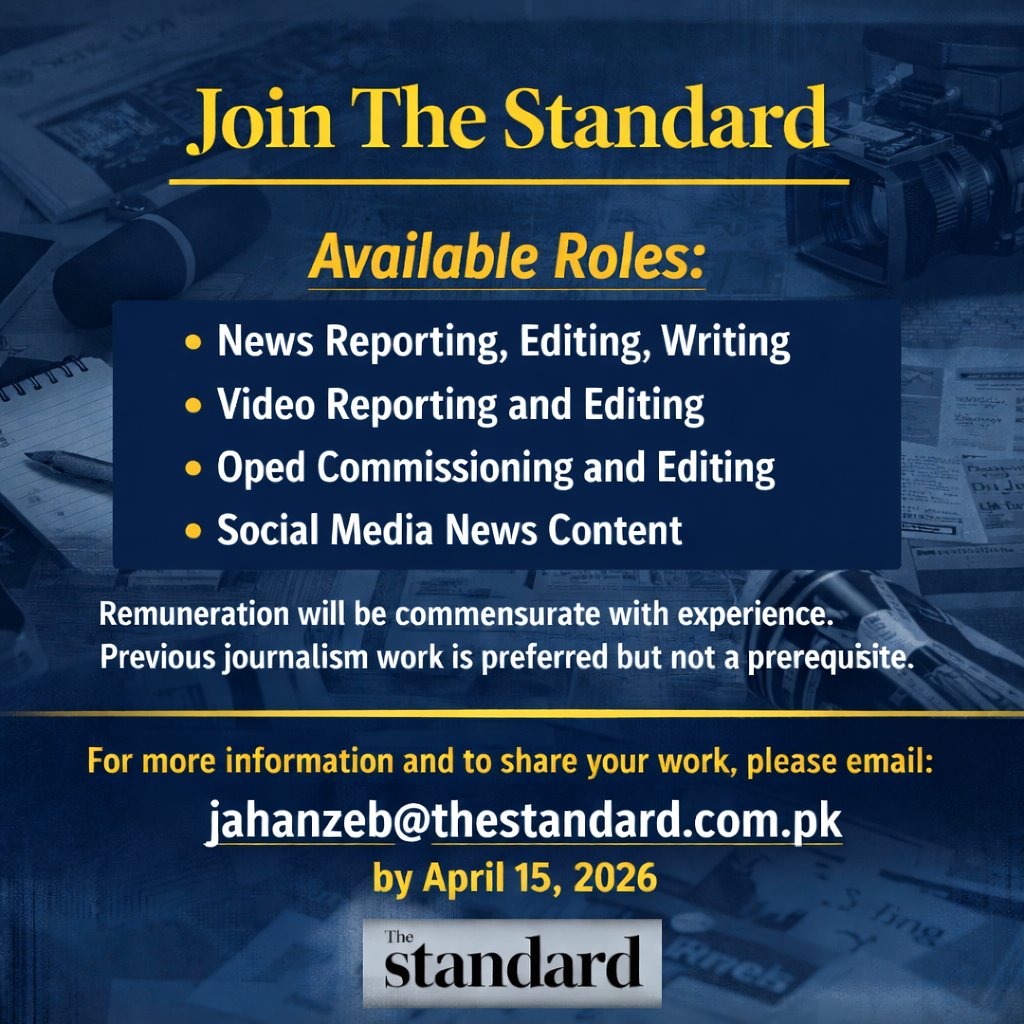 The Standard tweet media