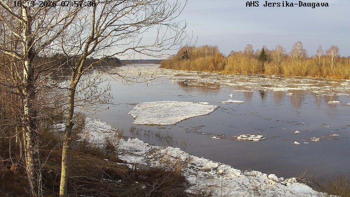 LVGMC_Meteo's tweet photo. ❗️Daugavā ļoti garos posmos iet ledus, lejpus Jēkabpilij un lejpus Zeļķiem sastrēgumi, paaugstinās ūdenslīmenis
🟡Spēkā brīdinājums https://t.co/6fNqDaC9RU
ℹ️https://t.co/qc9rSKEj9V
ℹ️https://t.co/3UuaEEO6Vb
#pali #upes #ietledus #Daugava
@ugunsdzeseji @KEM_Latvija https://t.co/14ga9zhANs