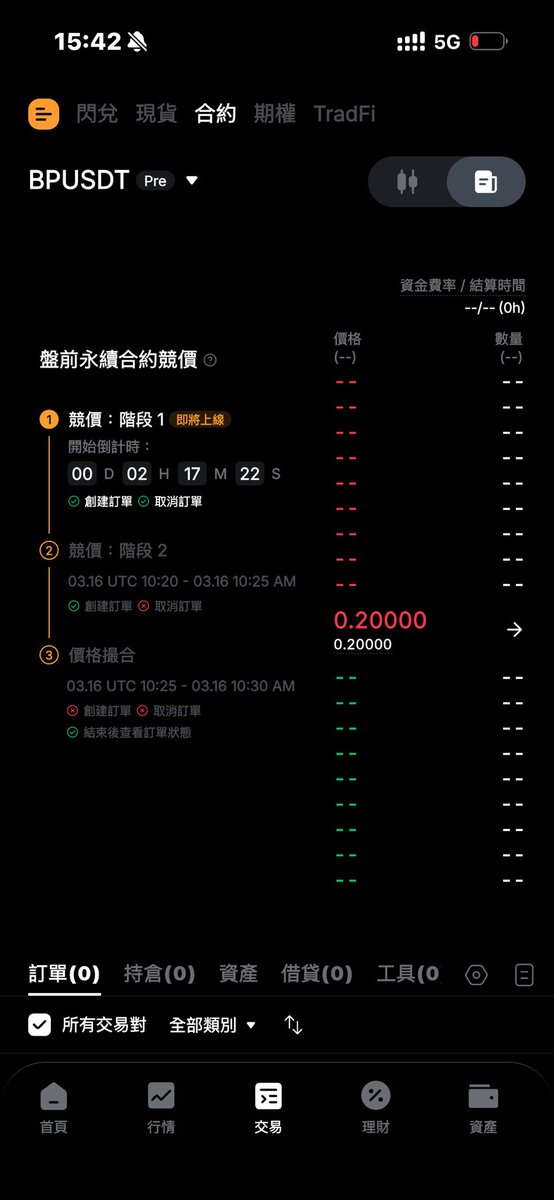 Photon1998's tweet image. #backpack 
18:00 bybit上限bp盤前合約

盤前只適合做多，不適合做空套保，太容易被狗莊爆空了