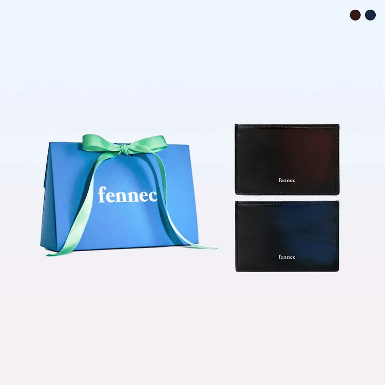 fennec gradient card holder -70% ได้รับสองสีตามรูปรีบมาเอ้บด่วนนนานๆทีจะมาลดเยอะแบบนี้ 450 รวมส่ง🦋✨

gift package +20