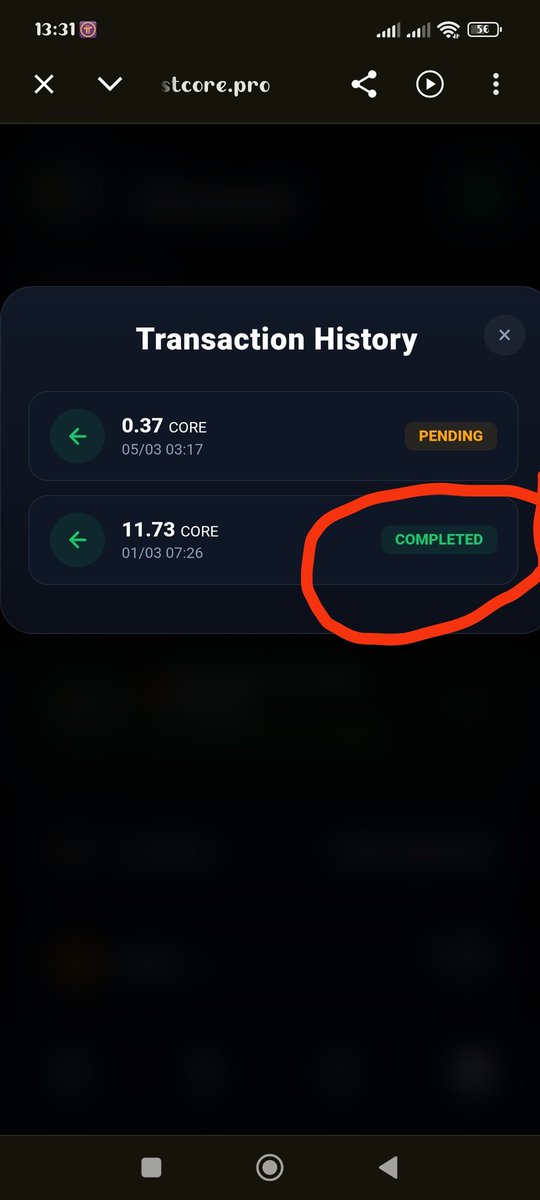EdiRiyanto79's tweet photo. @TrustCore_Pro Why, my gas fee core, has not entered the balance, https://t.co/pH2yjgPmsq