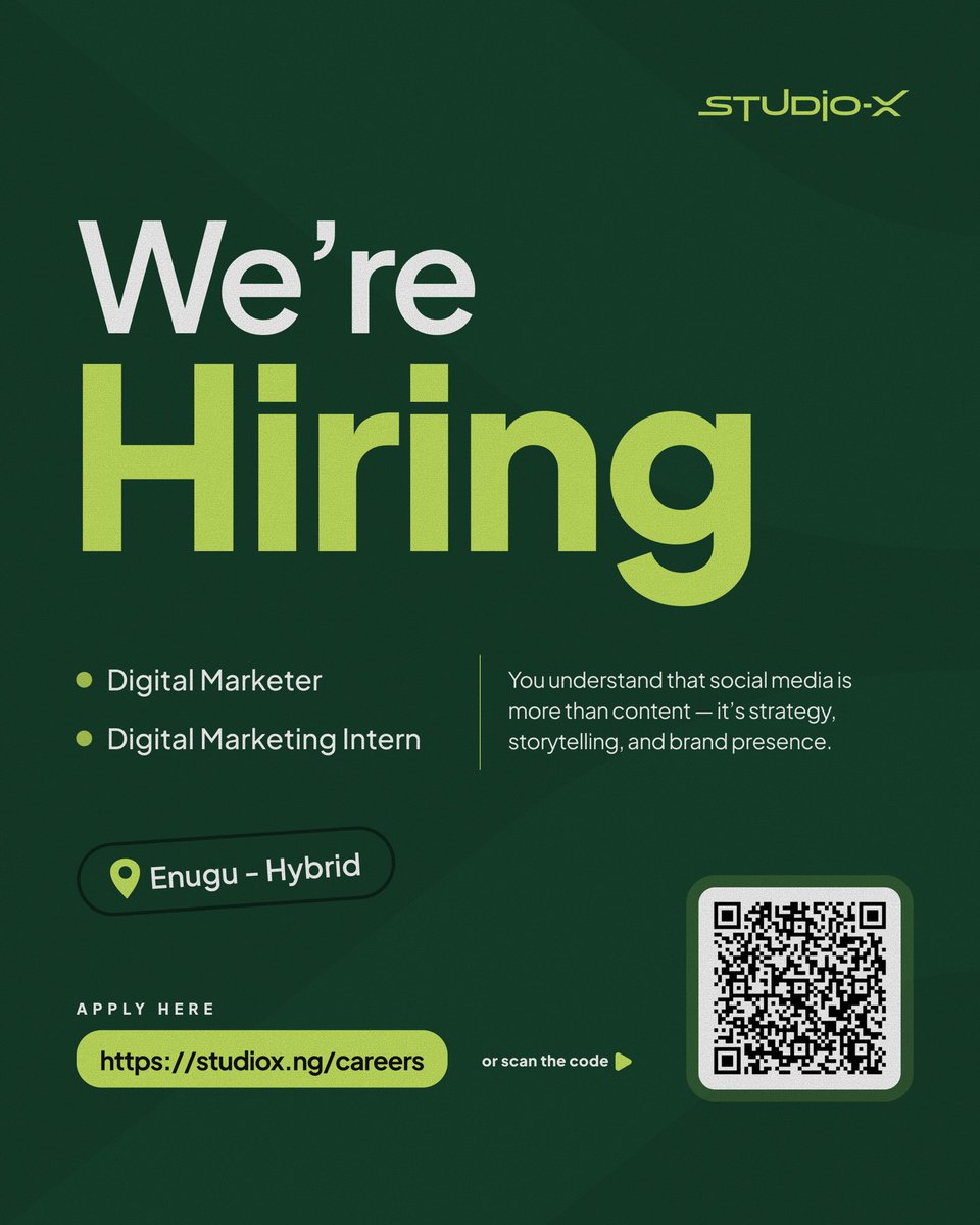 Studio X tweet media