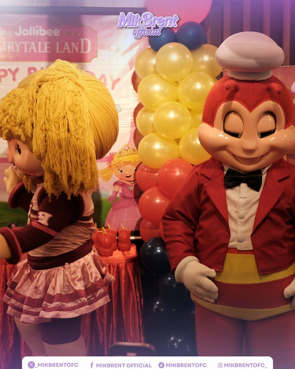 _MikBrentOFC's tweet photo. Celebrating this special day with our bestfriend Jollibee and his cheerleader friend, Hetty!

Thank you for spending the day with us, MENTies!

MIKBRENT 1YEAR UNBREKABLE
#365DaysWithMENTIES https://t.co/idMkZyKfcr