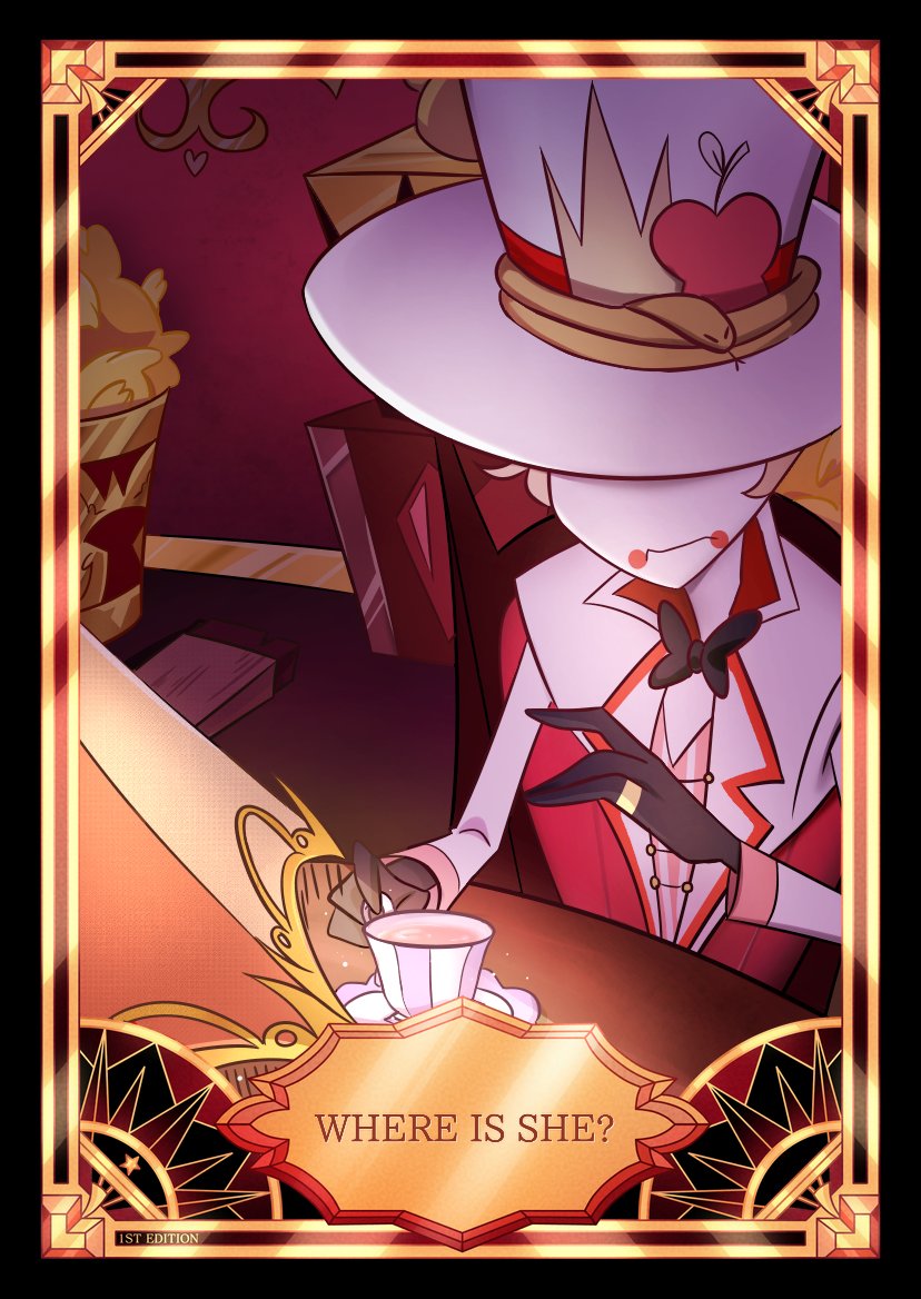 WHERE IS SHE?
#HazbinHotelLucifer