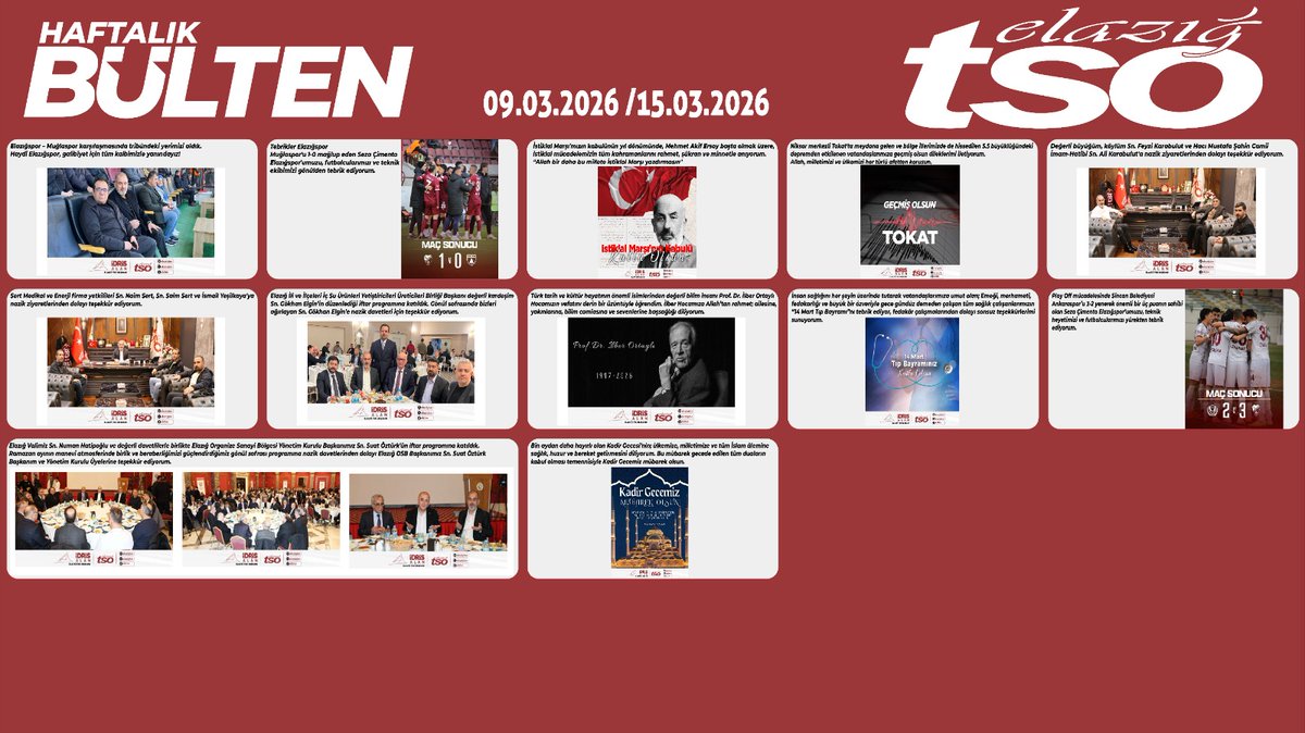 Elazığ TSO tweet media