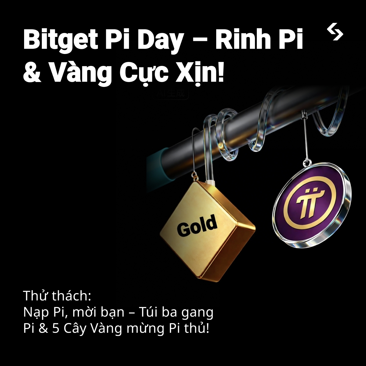 💯 Claim $40 Pi &amp; XAUT –  1000 slots nhanh tay nhất!

✅ Người mới nhận liền 0.002 XAUT (~10$)
- Nạp ròng từ 100$ Pi, nắm giữ 3 ngày
- Giao dịch lệnh đầu >50$, trong vòng 24h đầu tiên

✅ Giới thiệu bạn mới, để nhận 150 Pi (~30$)

➡️Mời 3 bạn nhận 50 Pi ➡️6